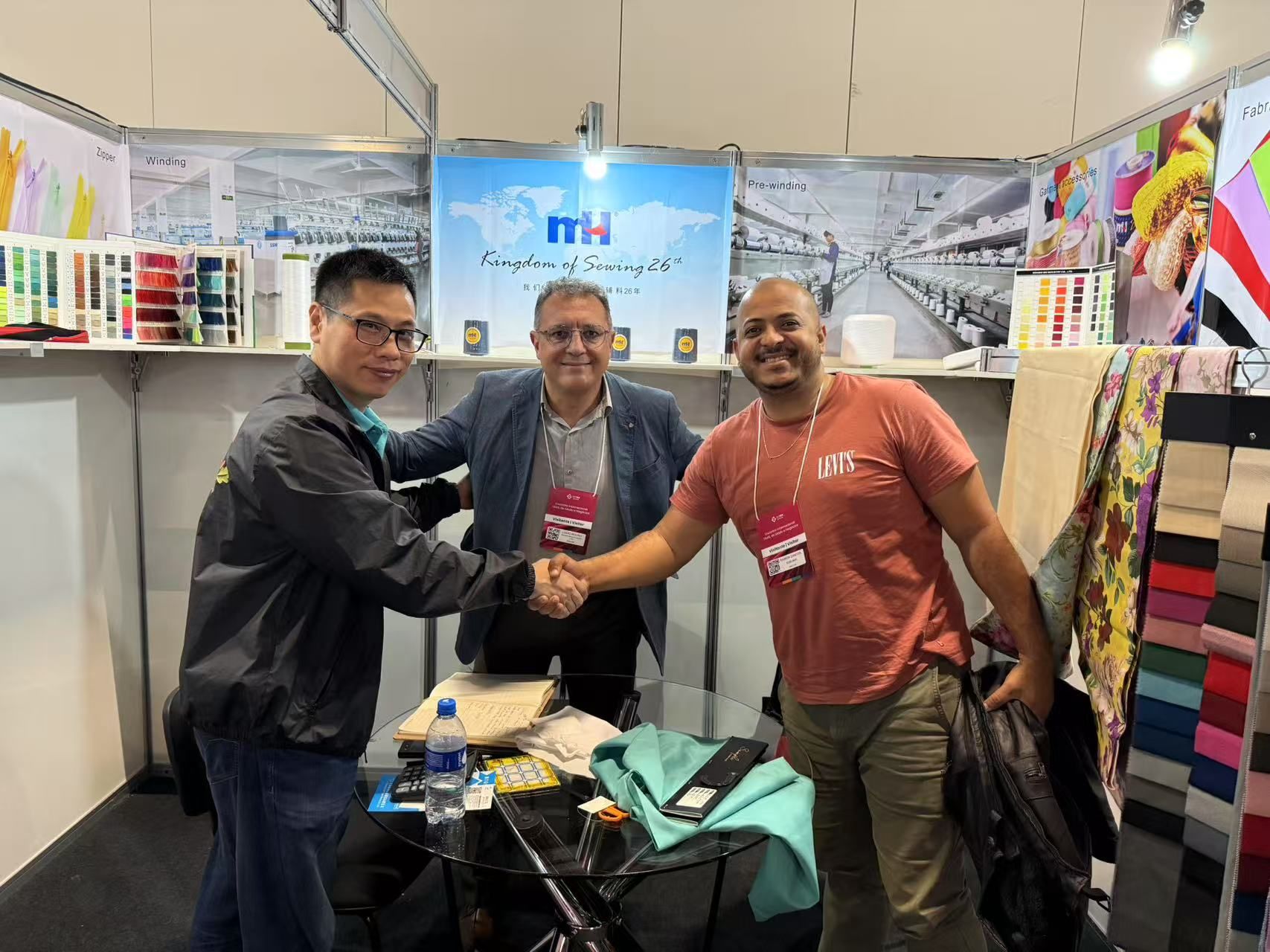 萌恒亮相2025巴西圣保羅國際紡織服裝采購展