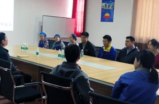 走進職工、貼近民心    湖南澧縣領導走訪萌恒一線職工